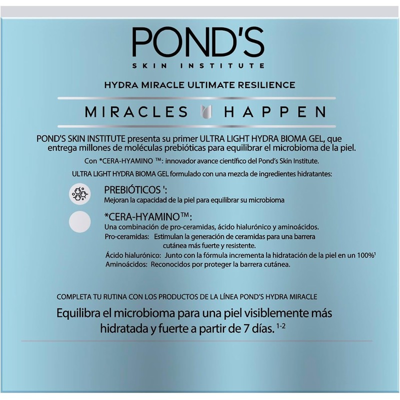 Pond's Gel Hidratante Facial Hydra Miracle 50 gr