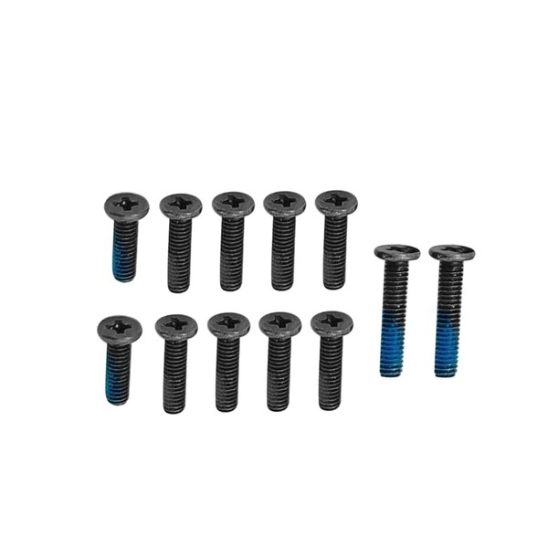 HSSDTECH Lower Bottom Base Cover Case Screws Replacement for ASUS