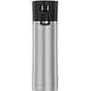 Thermos 16 Ounce Stainless Steel Vacuum Insulated Drink Bottle, Black