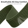 GEAK Stretchy Nylon Watch Bands Compatible with Garmin Venu Sq/Venu