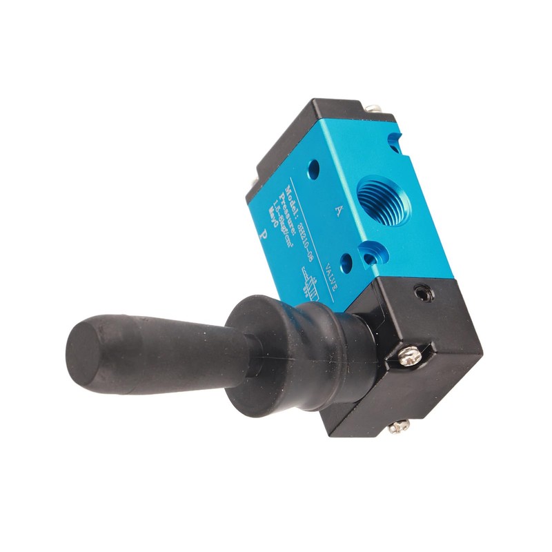QANYEGN Two Way Manual Lever Valve, Pneumatic Control Switch, Manual