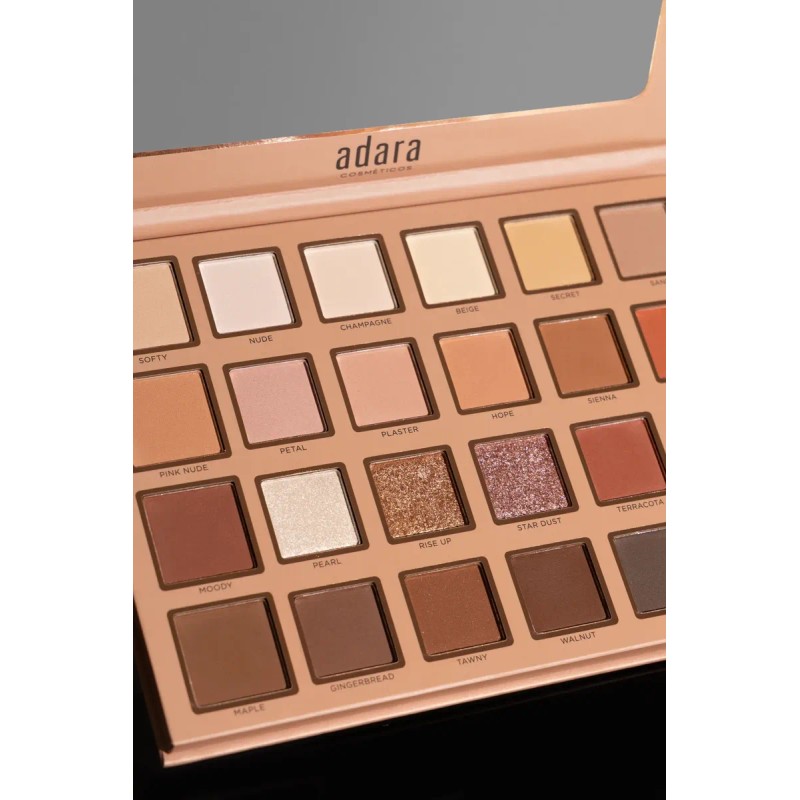 Kit Sombras 24 Tonos Soft Glam Y Artistry Adara Cosmeticos