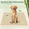 MIZOK Pee Pads for Dogs 36x36in Bamboo Dog Pee Pads,