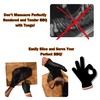 BBQ Grill Heat Resistant Cotton Glove Liners - 3 Pairs