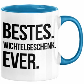 Trendation - Secret Santa Gift for Women Colleagues Gift Secret Santa Christmas Best Secret Santa Gift Ever Christmas Party Scrap Gnomes (Blue)