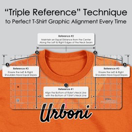 (2025 Upgrade - XL Size) Tshirt Ruler Guide Vinyl Alignment - Shirt Measurement Tool Placement Center Design, DTF Template, Left Chest Logo, Accessories for Cricut, Heat Press Sublimation Iron on HTV