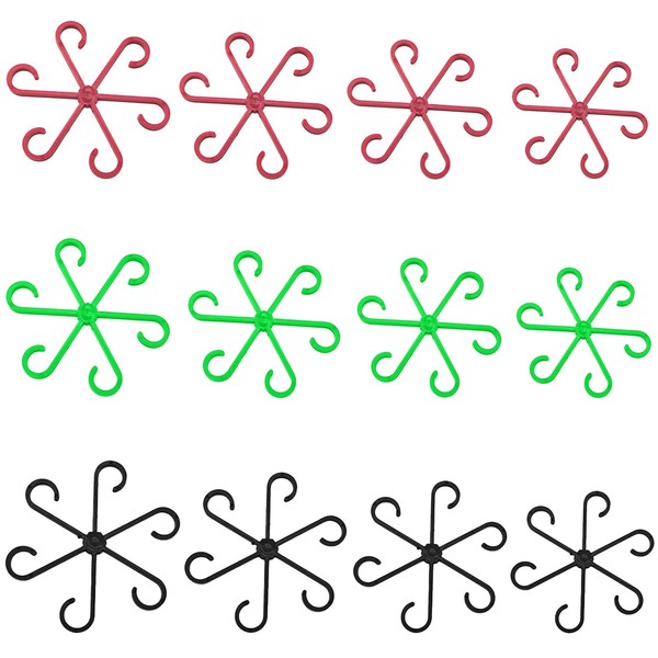 XFSRG Pack of 12 Plant Clips, Shrub Holders, Plant Clips