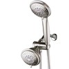 Hydroluxe For California High Pressure 24-setting Handheld & Rain Shower
