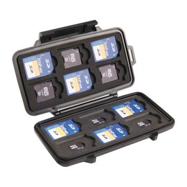 Pelican 009150-0100-110 Micro Memory Card Case Black