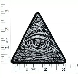 Unbranded Embroidered Patch - All-Seeing Eye of Providence - Iron-on - Annuit Coeptis