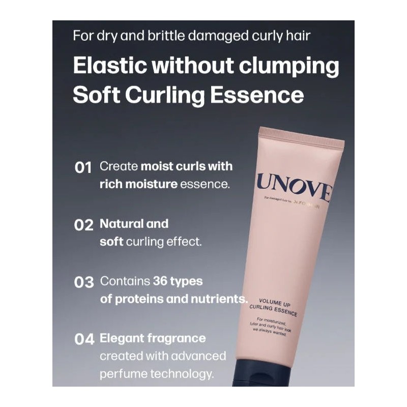 Unove Volume Up Curling Essence 147ml