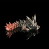 Tumbler Straw Buddy Dragon Guardian Straw Figurine 3D Printed:_Ice