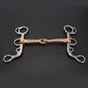 SALUTUYA Snaffle de Entrenamiento Ultraligero a Prueba de óxido para