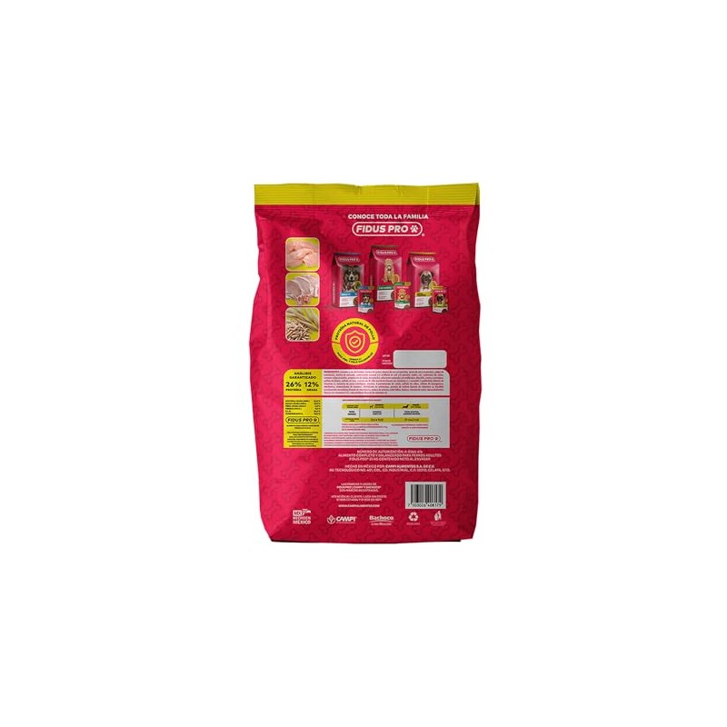 CAMPI Fidus Pro Comida para Perro Adulto Razas Pequeñas Alto