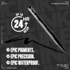 NYX PROFESSIONAL MAKEUP Epic Ink Liner Waterproof Liquid Eyeliner, Black,