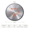 Kozelo Circular Saw Blade - [12-inch x 120 Teeth x