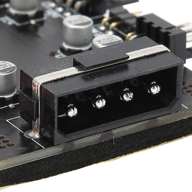 6 Way Splitter Hub 4PIN PWM Speed Regulation 3PIN ARGB