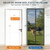 MAGZO Magnetic Screen Door with Sliding Track, Fits 30'' x