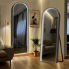 SogeHome Full Length Mirror with Adjustable LED Light, Freestanding Full
