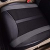 Flying Banner Car Seat Covers 2 Front Seats Leather Splicing