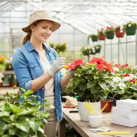 Dranvosk Pollinator Brush for Plants,Hand Pollination Tool for Garden,Fruit Trees,Flowers & Vegetables | Essential Pollinator Garden Accessories,100PCS(Yellow)