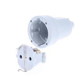 as - Schwabe PVC-Kupplung, grau