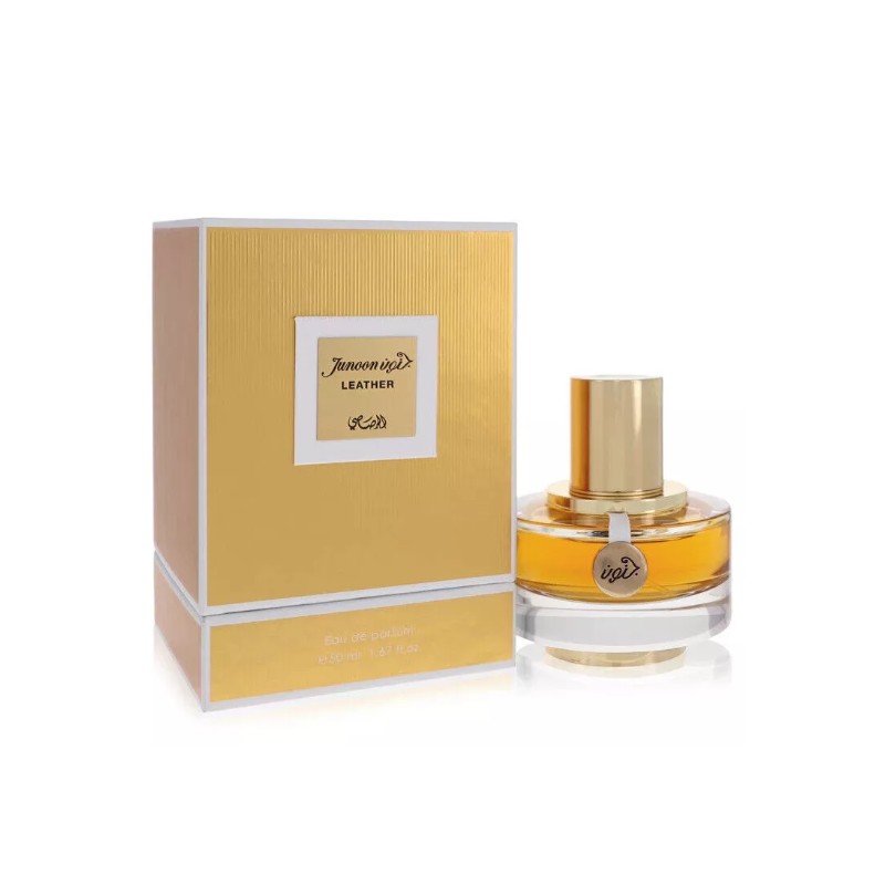 Rasasi Junoon Leather Perfume By Rasasi Eau De Parfum Spray