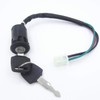 Key Ignition Switch 4 wires For motorcycles dirtbike ATV quad