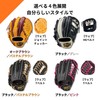 Zett BRGB35520Z Soft Baseball Glove, Fine Play, All Around, Black