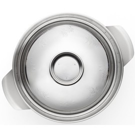 IH Compatible Earthenware Pot Style Stainless Steel Pot Fall Colors