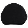 Wigens Men's Classic 100% Melton Wool Pub Cap Black