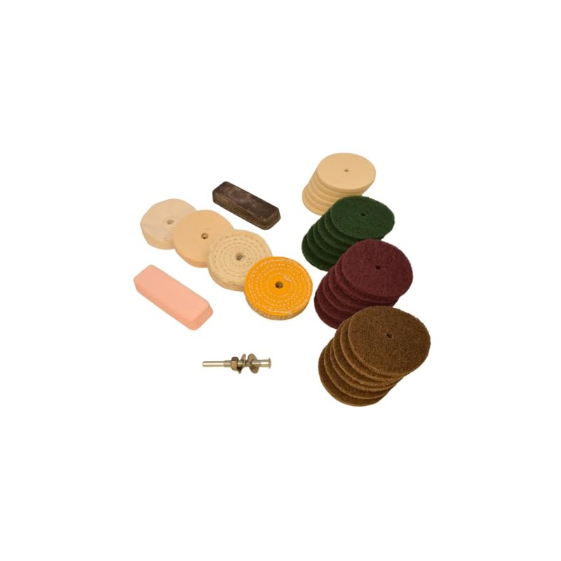 Moleroda Drill Mounted Metal Polishing Kit – 29 Piece Surface