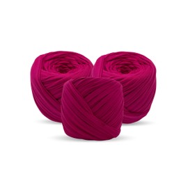 Trapillo Gold Pack x3 y x5 | Hilo para Tejer - Estambre para Crochet - Decoración Hogar para Cojines Bolsos Tapetes y Más | Completa tu Crochet Kit | Poliéster con Elastano 50 Metros y 3 cm Grosor.