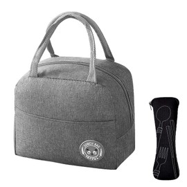 WITERY Insulated Lunch Bag Cutlery Bag Large Cooler Bag Leak-Proof Thermal Lunch Tote Bags for Women Men Kids Picnic Camping School Work