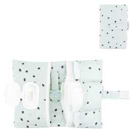 Kikkaboo Nappy Bag Bear with Me Self-Closure Cotton Green