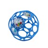 Bright Starts Oball Easy-Grasp Rattle BPA-Free Infant Toy in Blue,