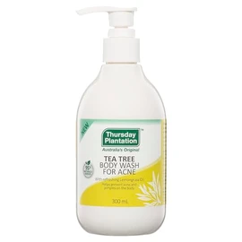 Thursday Plantation Tea Tree Body Wash (10.1 fl oz (300 ml) Australian Tea Tree Oil Aloe Vera Body Soap (Acne Prevention/Sebum Stains) Sensitive Skin