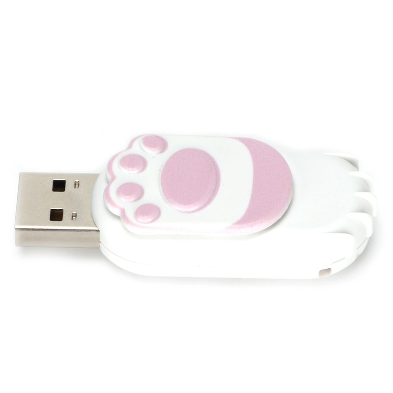 USB Flash Drive Cat Paw Shape Portable U Disk Large