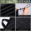 Fanfanwin 7x6 ft Large Camper Van Curtains Van Rear Door