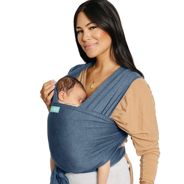 Moby Wrap Evolution Baby Carrier, Denim Color