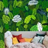 12 Large Leaf Stencils - Reusable Monstera & Palm &