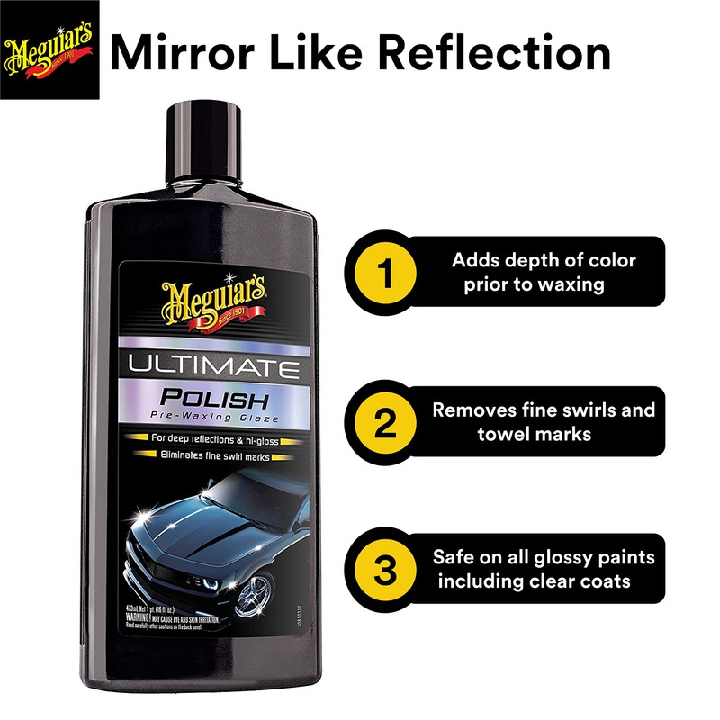 Meguiar's G19216 Ultimate Polish, 16 ounces