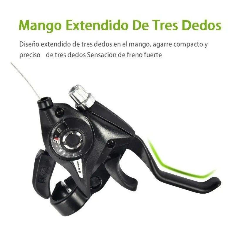Palancas De Freno /cambios Bicicleta Montaña 21 Vel 3x7