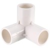 TOP-VIGOR 10Pcs 20mm 3 Way Elbow PVC Pipe Fitting, Tee