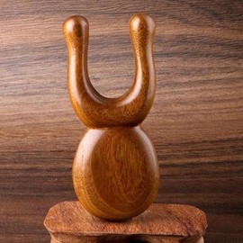우드 마사지 A타입 빗 얼굴 괄사 피부미두피 스틱 관리 작은 Wood Massage Type A Comb Face Guasha Skin Scalp Stick Care Small
