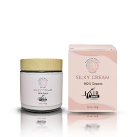 Hadirose Silky Cream by Hadirose | Pure Red Saad Oil (Cyperus Rotundus) | 100% Organic Permanent Hair Removal Maintenance Cream | Prevent Ingrown Hair | Scented (Rose, Jasmine & Lavender) | Made in the USA