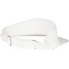 Flexfit Flat Round Visor Cap Kape, White, one Size