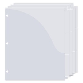 FreedomFiler Binder Pockets 1/3 Tab, 12-Pack