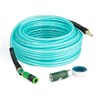 Yolass Air Compressor Hose 1/4”x 100 ft Bule Transparent Flexible