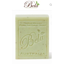 Bela Lemon Myrtle Parfum Natural Organic Plant-Based Bar Soap Made In Australia